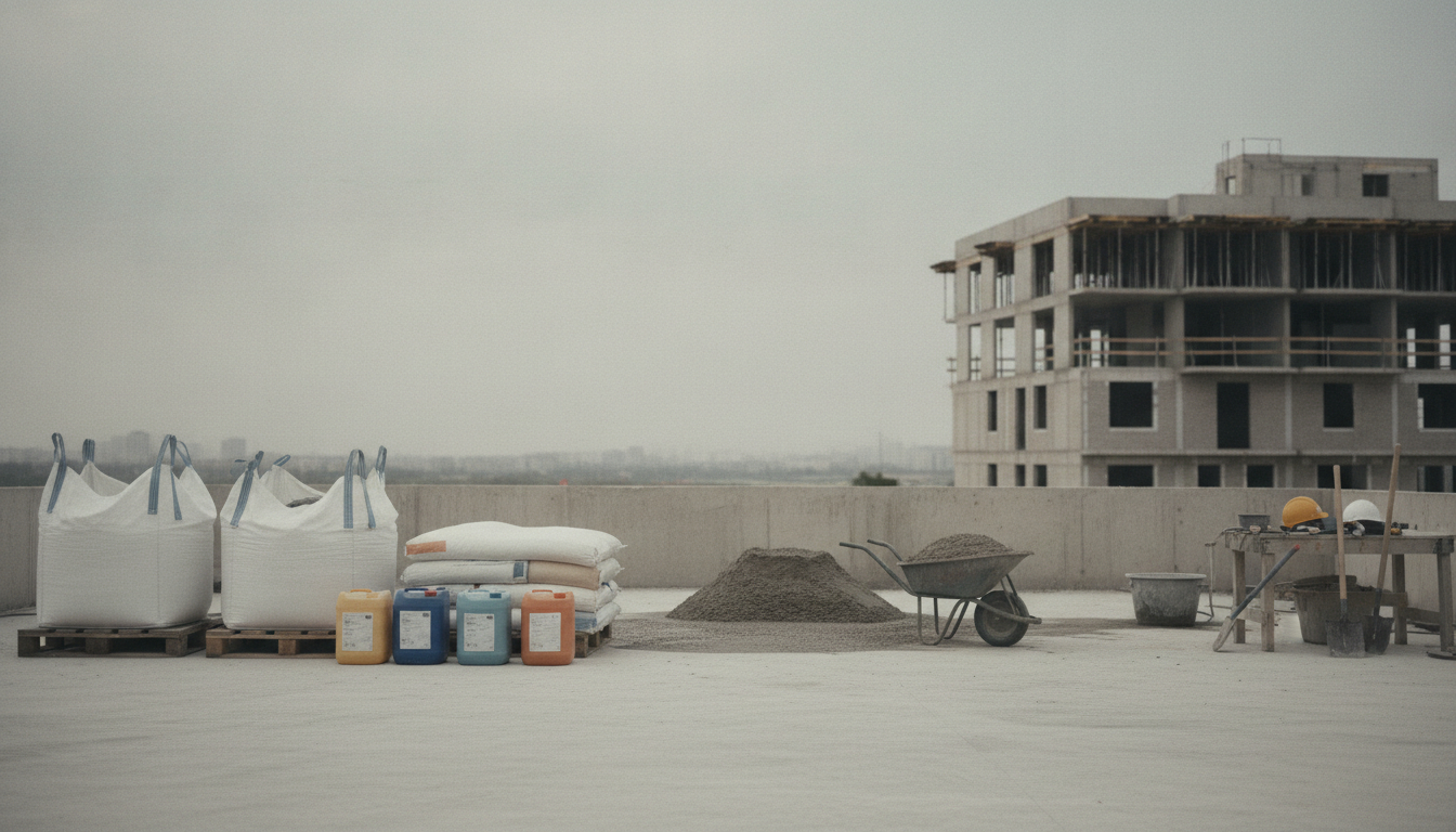 ADJUVANTS POUR BÉTON