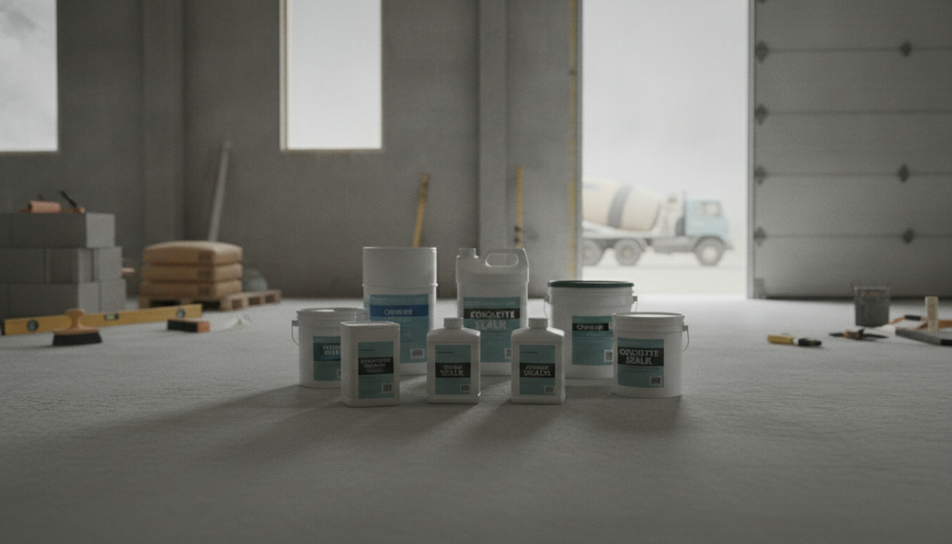 Scellants pour béton pour les surfaces intérieures et extérieures