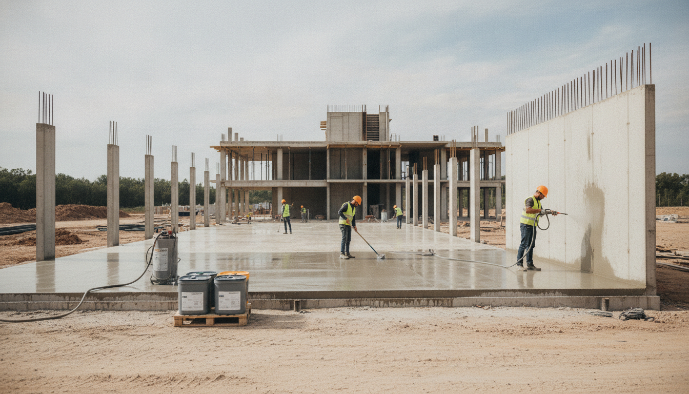 Éviter les problèmes liés à l’humidité avec les produits d’étanchéité pour béton